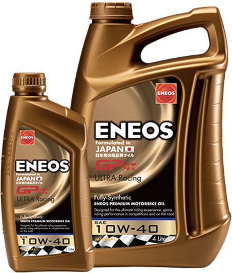 Eneos GP4T ULTRA RACING 10W-40 Λάδι Μοτοσυκλέτας για Τετράχρονους Κινητήρες 1lt