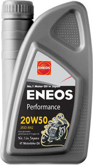 Eneos Performance Ulei de motocicletă pentru motoare în patru timpi 20W-50 1lt