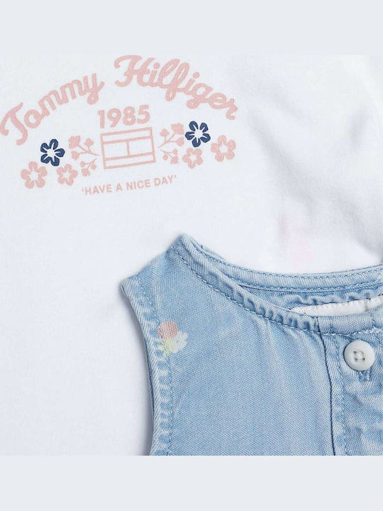Παιδικό Φόρεμα Μακρυμάνικο Τζιν Denim Light