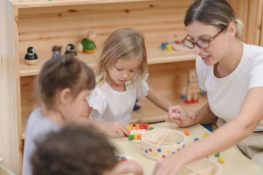 Plan Toys Εκπαιδευτικό Παιχνίδι από Ξύλο