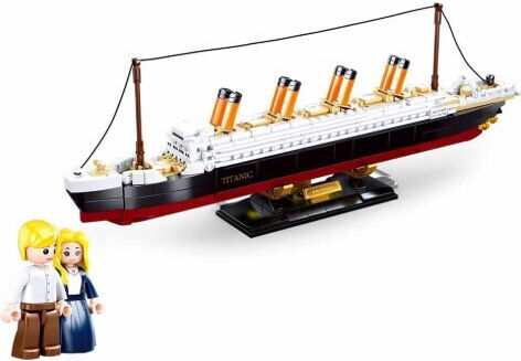 Sluban Cuburi De Construit Titanic Pentru 10+ Ani 481 Bucăți
