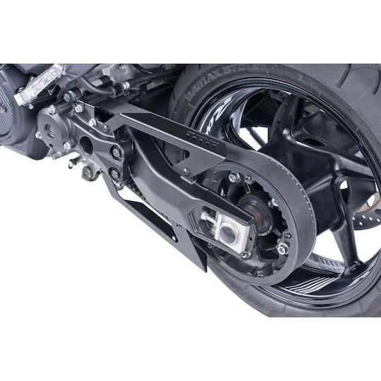 Puig Protecție capac curea motocicletă Yamaha T-Max 530 Negru