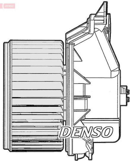 Fiat Grande Punto 199 Ventilation Housing Board Denso Dea09045
