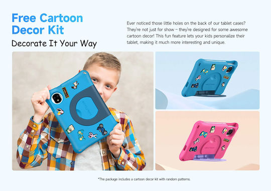 Ulefone Tab A9 Pro Kids 4G 8.68" (4GB/128GB) Μπλε