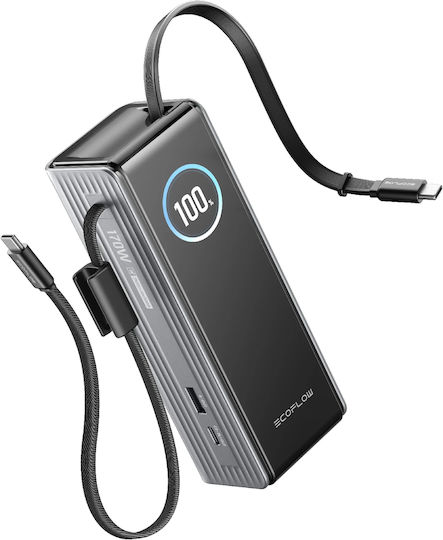 EcoFlow Rapid Power Bank 25000mAh 170W Quick Charge 3.0 Black