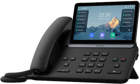 Yealink Sip-t88w Ενσύρματο Τηλέφωνο IP Μαύρο