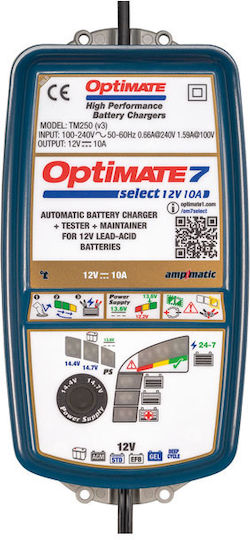 Optimate Tecmate 7 Select Φορτιστής Μοτοσυκλέτας