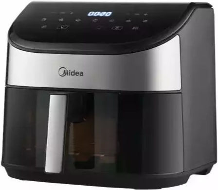 Midea Air Fryer 5.5lt Black 1355376