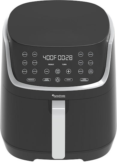 Turbotronic Air Fryer 8lt Μαύρο TT-AF13D