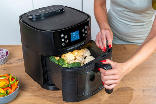 Gotze & Jensen Air Fryer with Wi-Fi 8lt Black