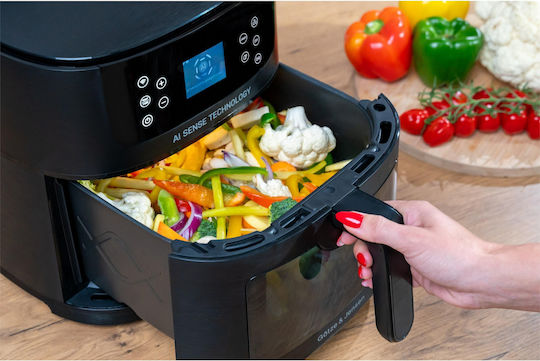 Gotze & Jensen Air Fryer with Wi-Fi 8lt Black