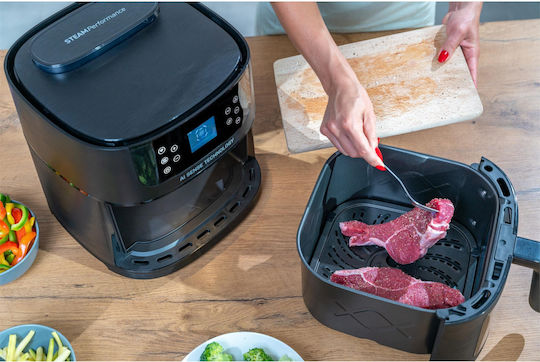 Gotze & Jensen Air Fryer with Wi-Fi 8lt Black