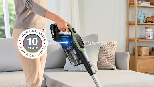 Bosch BCS931TQC Wiederaufladbarer Stielstaubsauger 18V Grüne