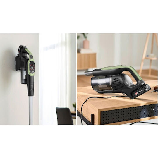 Bosch Unlimited 9 Rechargeable Stick Vacuum 18V Green