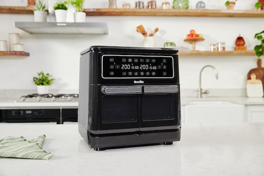 Breville Air Fryer with Double Detachable Bucket 11lt Black 2085267