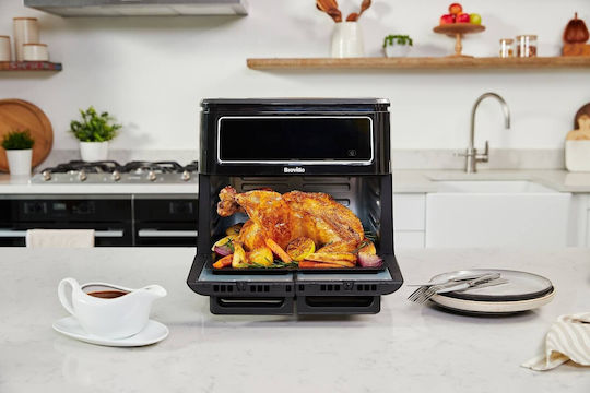 Breville Air Fryer with Double Detachable Bucket 11lt Black 2085267