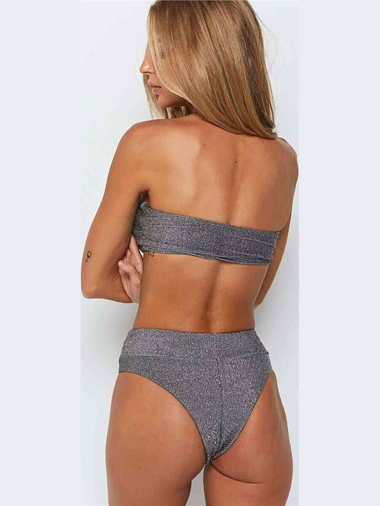 Set Bikini Silber