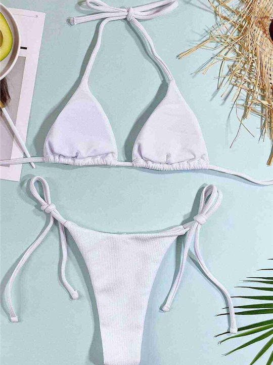 Bikini Slip Λευκό