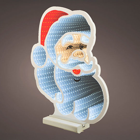 Lumineo Christmas Lighting Neon Infinity Light Blue Santa Claus 192 Leds 30cm