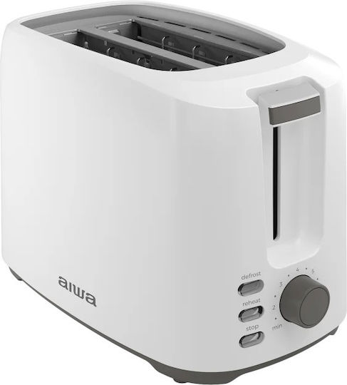 Aiwa Toaster 2 Slots 750W White