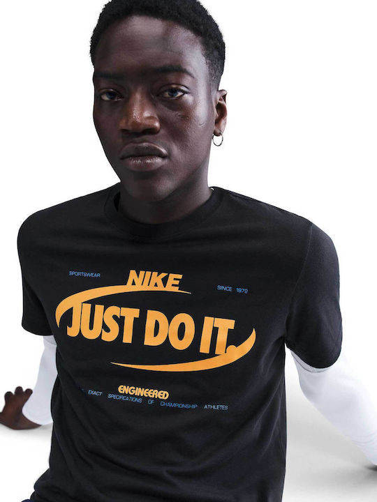 Nike T-shirt Black HQ9159-010 | Skroutz.mt