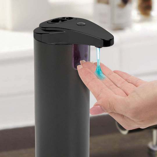 Alista Home Dispenser Πλαστικό με Αυτόματο Διανομέα Μαύρο 220ml Alista Home Dispenser Πλαστικό με Αυτόματο Διανομέα Μαύρο 220ml