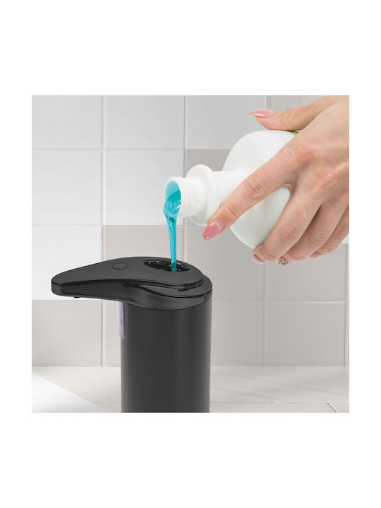 Alista Home Dispenser Plastic cu Distribuitor Automat Negru 220ml