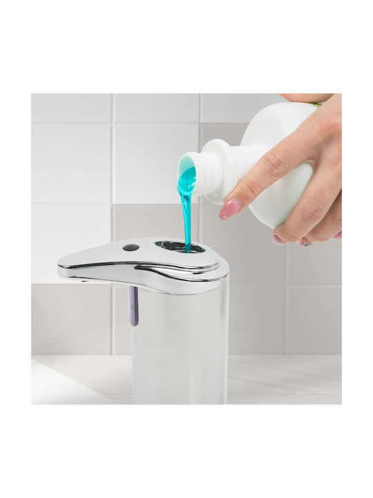 Alista Home Kunststoffspender mit automatischem Dispenser Silber 220ml