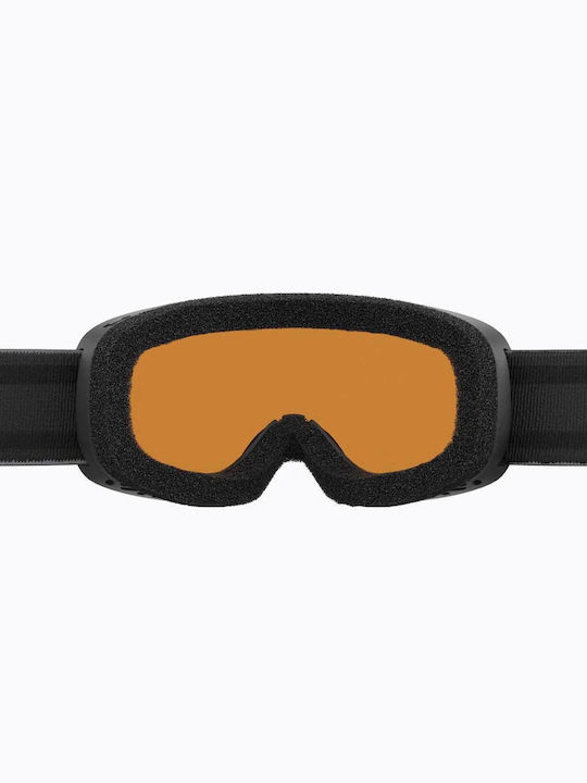 Alpina Piney 2.0 Ski & Snowboard Goggles Kids Black with Lens in Black Color