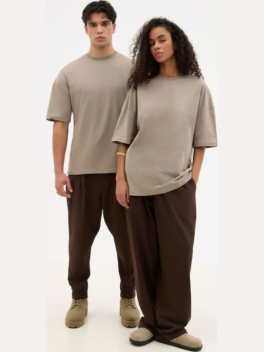 Men's Short Sleeve Gray T-Shirt Petra
