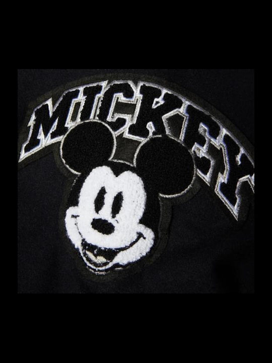 Disney Mickey Mouse Worldwide Tour College Jacket Navy
