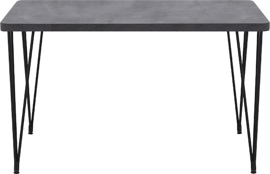 Roger Tisch Speisesaal Holz Gray 120x70x75cm