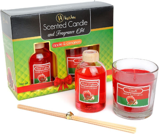 Alista Home Set Difuzor cu Aromă Scorțișoară 58800A 120gr 100ml