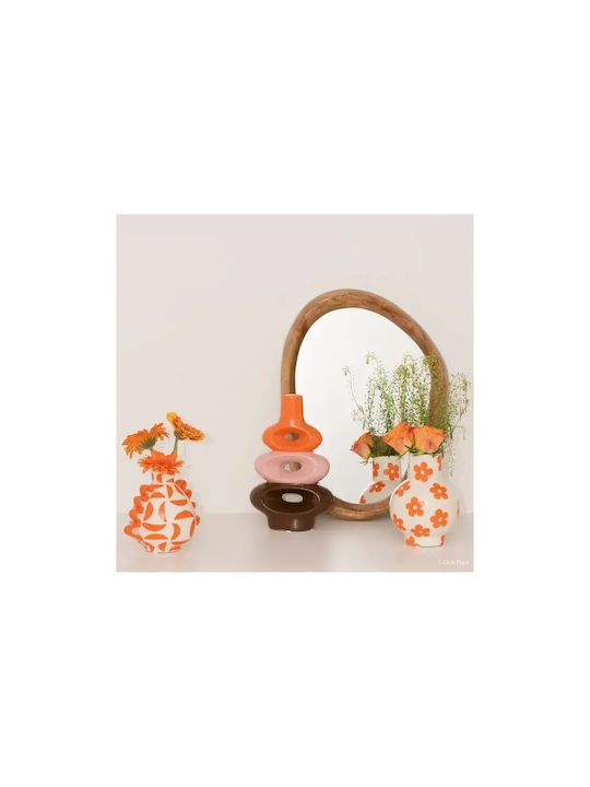 Que Rico Decorative Vase Orange