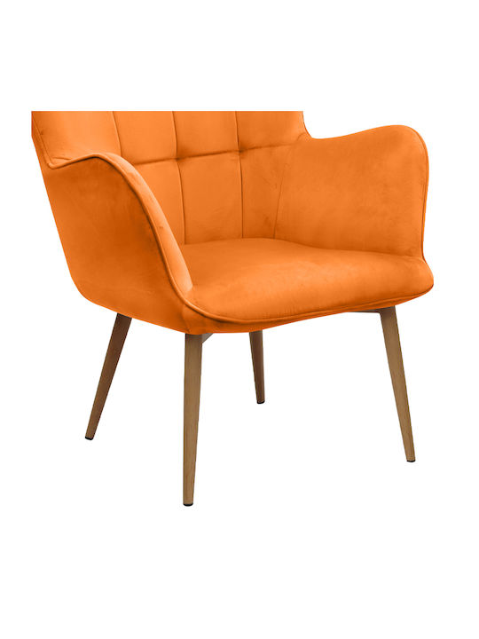 Bergère cu Puf Catifelat Croque 70x62x98cm