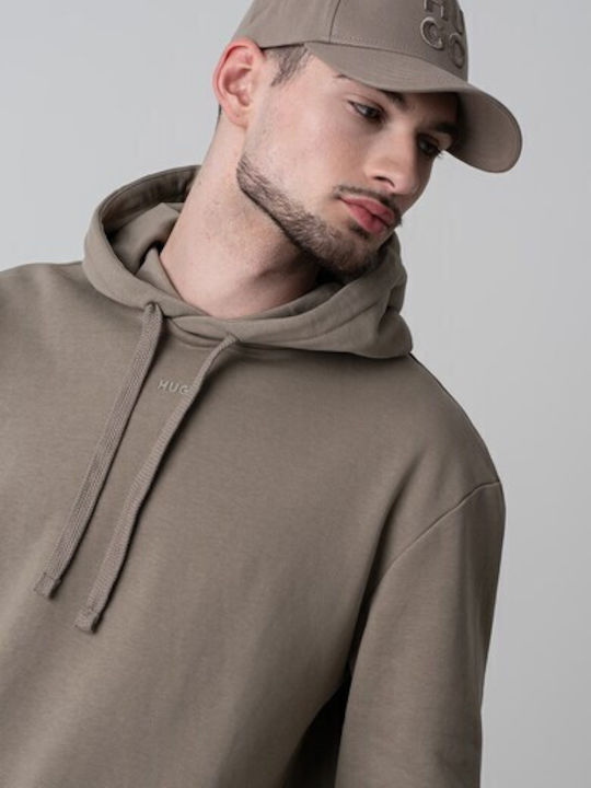 Dapo Суитшърт с Качулка Light Brown