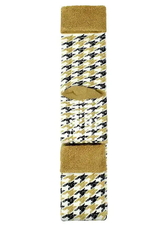 Admas Damen Socken Beige 1Pack
