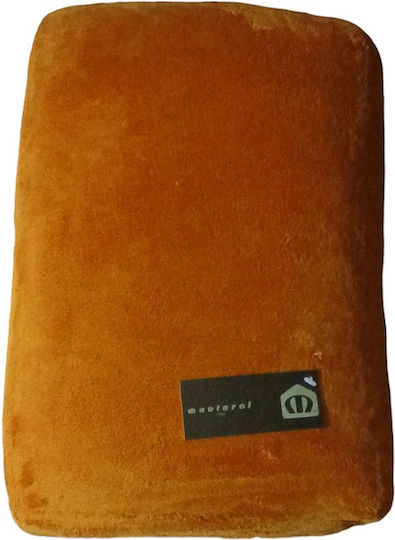 Manterol Casa Chic Colour 001 Pătură Spania Polar Fleece Simplă 170x230 cm