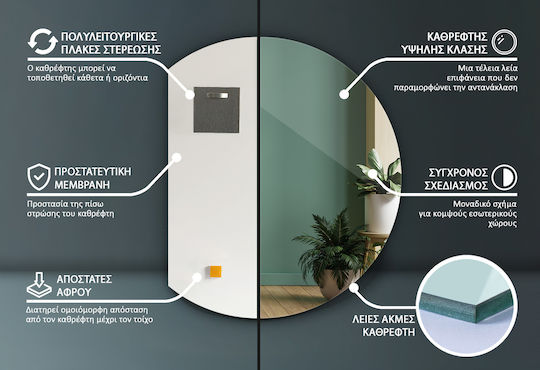 Tulup Wall Mirror 1pcs