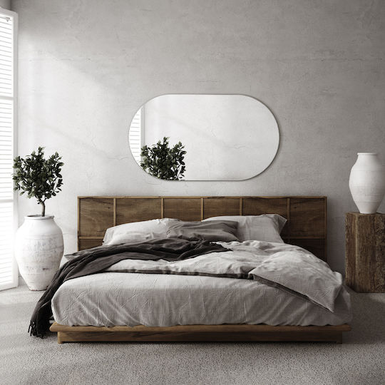 Tulup Wall Mirror Oval 100x58cm 1pcs