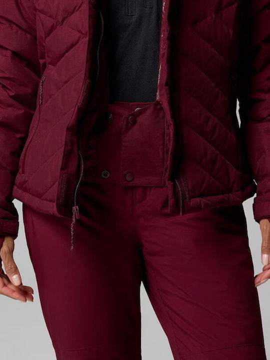 Columbia 2133481-624 Damen Ski- und Snowboardjacke Burgundisch