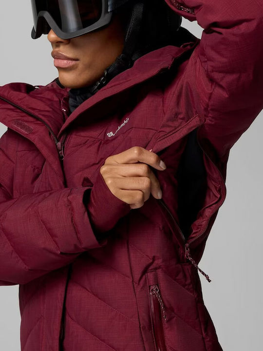 Columbia 2133481-624 Damen Ski- und Snowboardjacke Burgundisch