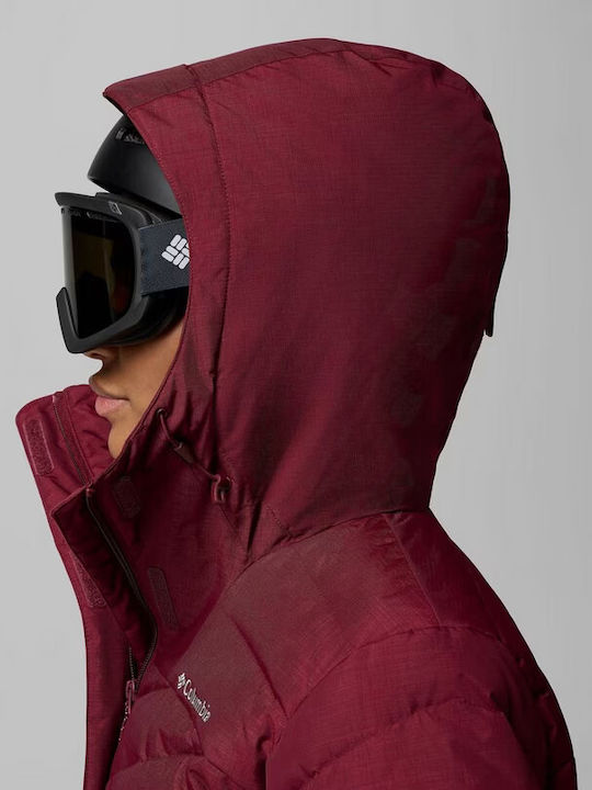 Columbia 2133481-624 Damen Ski- und Snowboardjacke Burgundisch