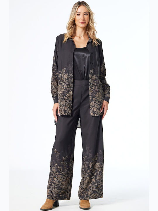 Women's Fabric Trousers Colorful