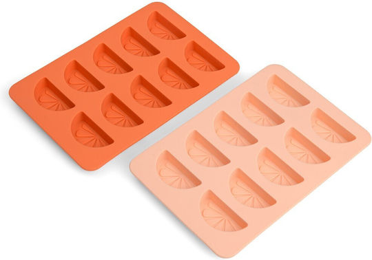 Here's How Eiswürfelform aus Silikon Orange HHC139UK