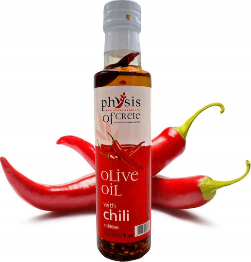 Physis of Crete Ulei de Măsline Extra Virgin cu Aromă Chili 250ml 1buc