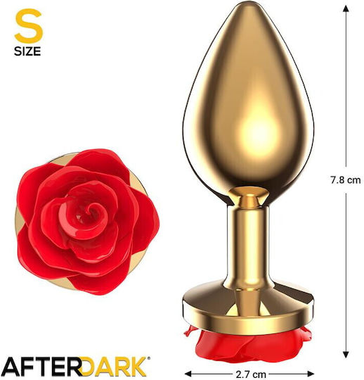 Sweetvibes Anal Plug Klein Gold 7.8cm