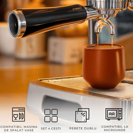 Miamio Σετ Φλιτζάνια Espresso 4τμχ