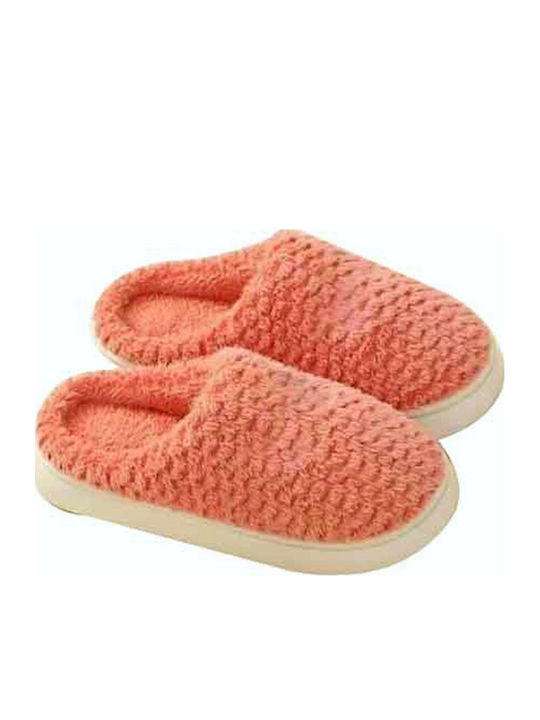 Winter Women's Slippers Orange