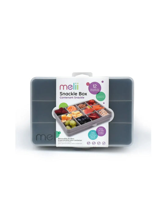 Melii Lunchbox Kunststoff Gray 114ml 1Stück